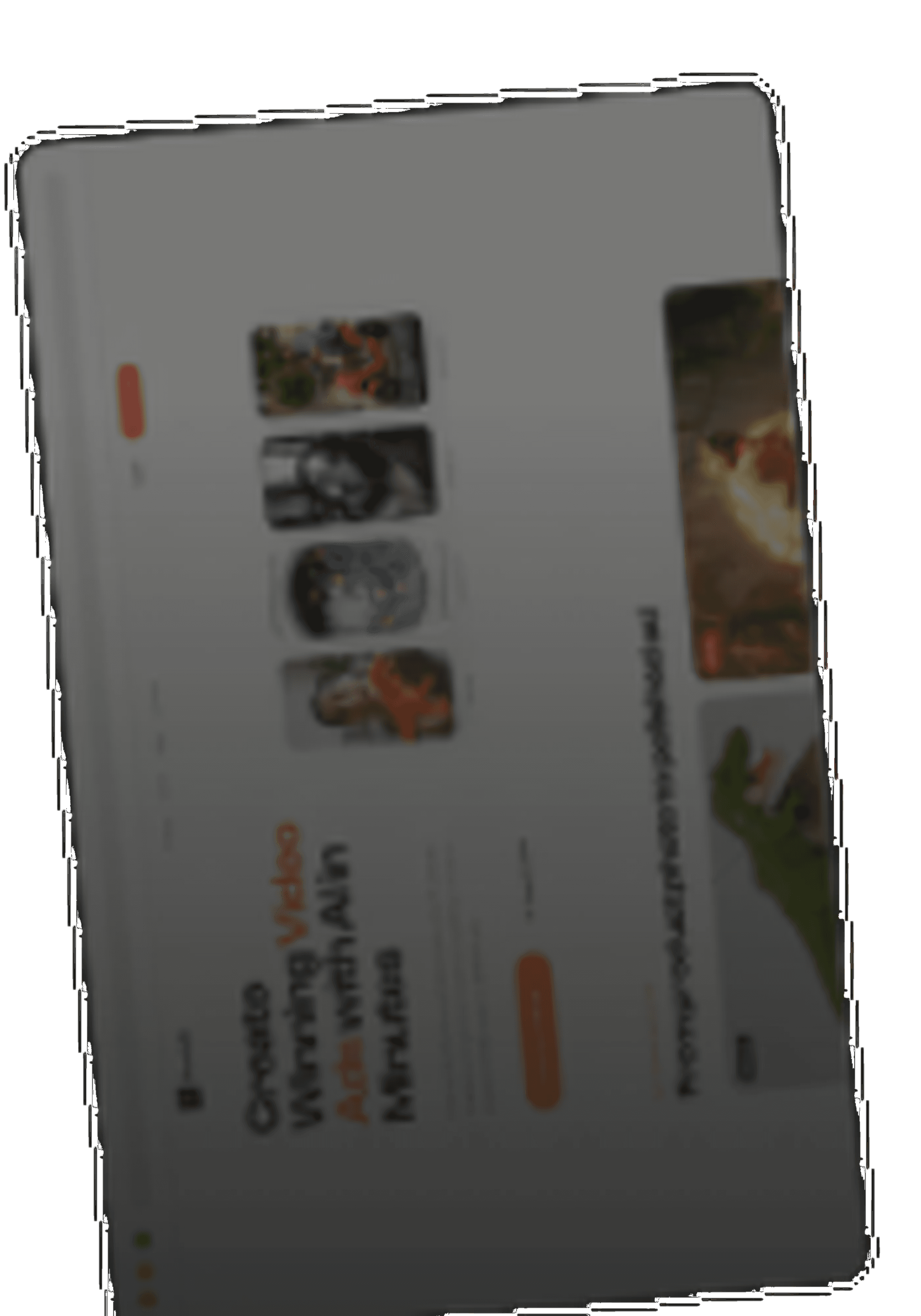 Edit and publish interface in light theme